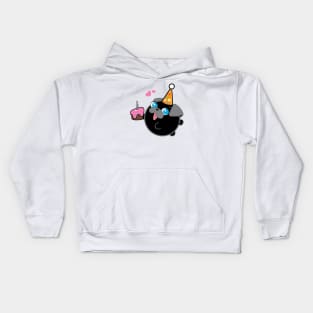 Poopy the Pug Puppy - Birthday Kids Hoodie